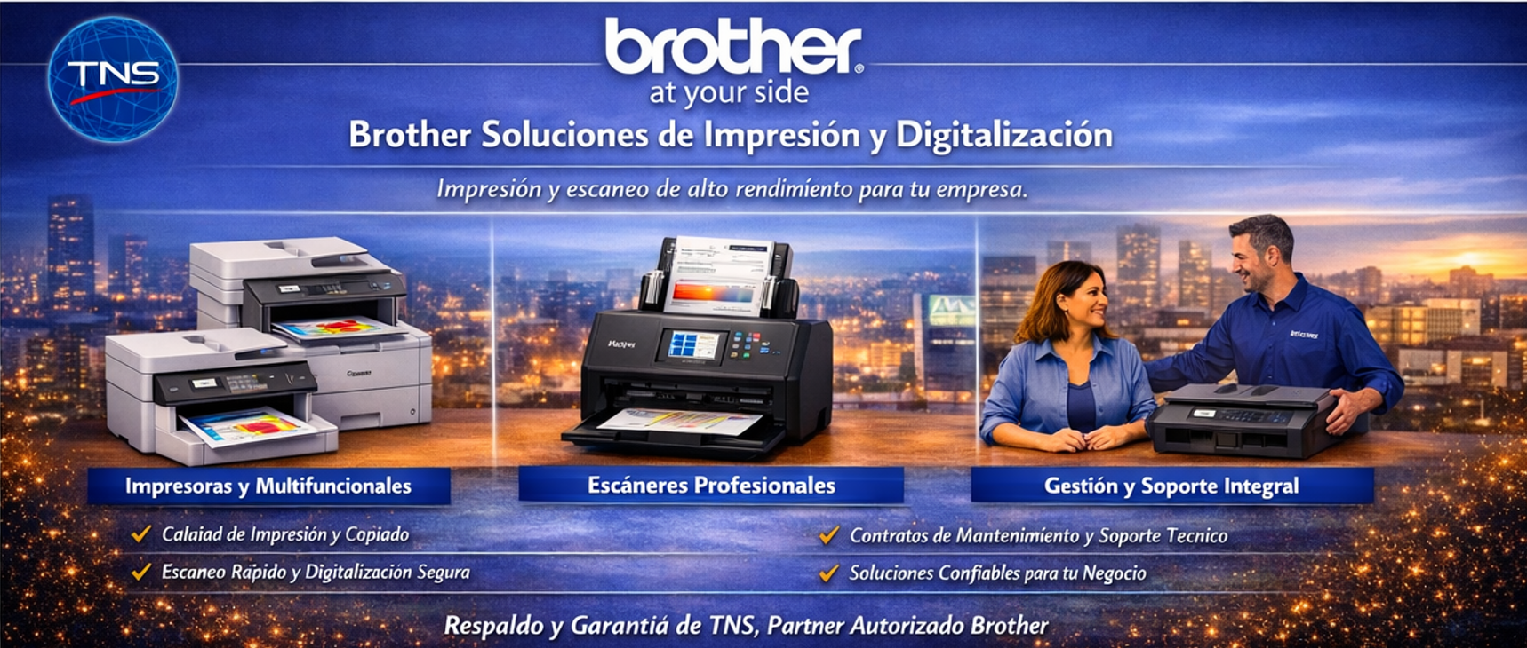 TNS CHILE y Brother – Soluciones de Impresión y Digitalización